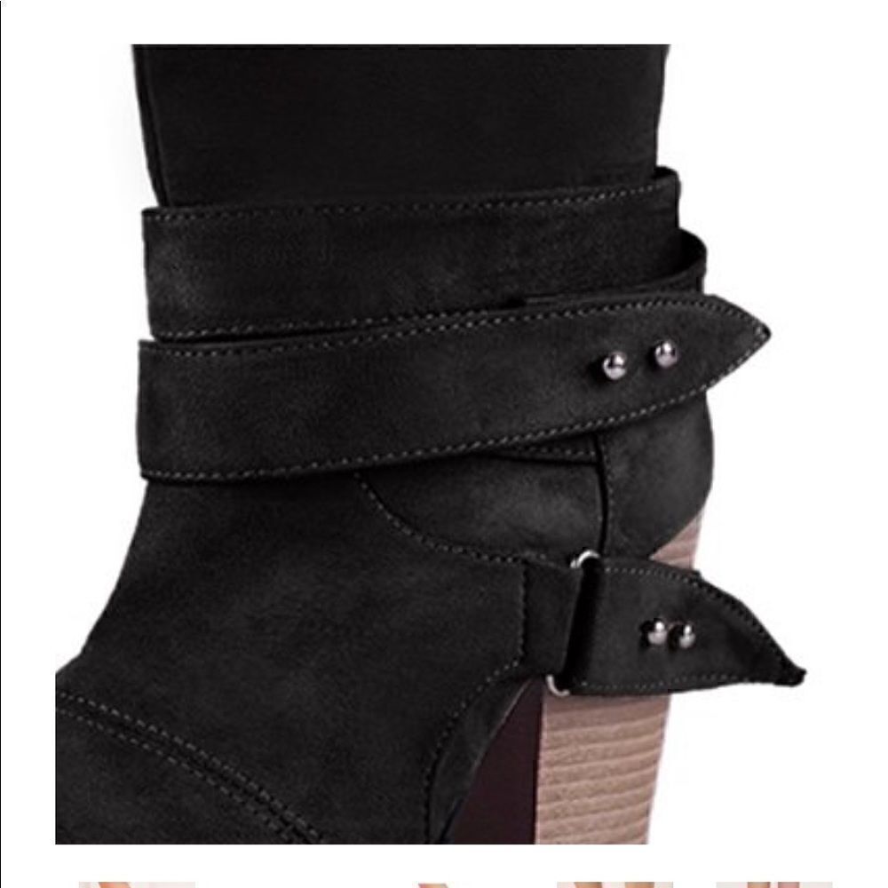 Black
Suede Boots - Picture 3 of 4